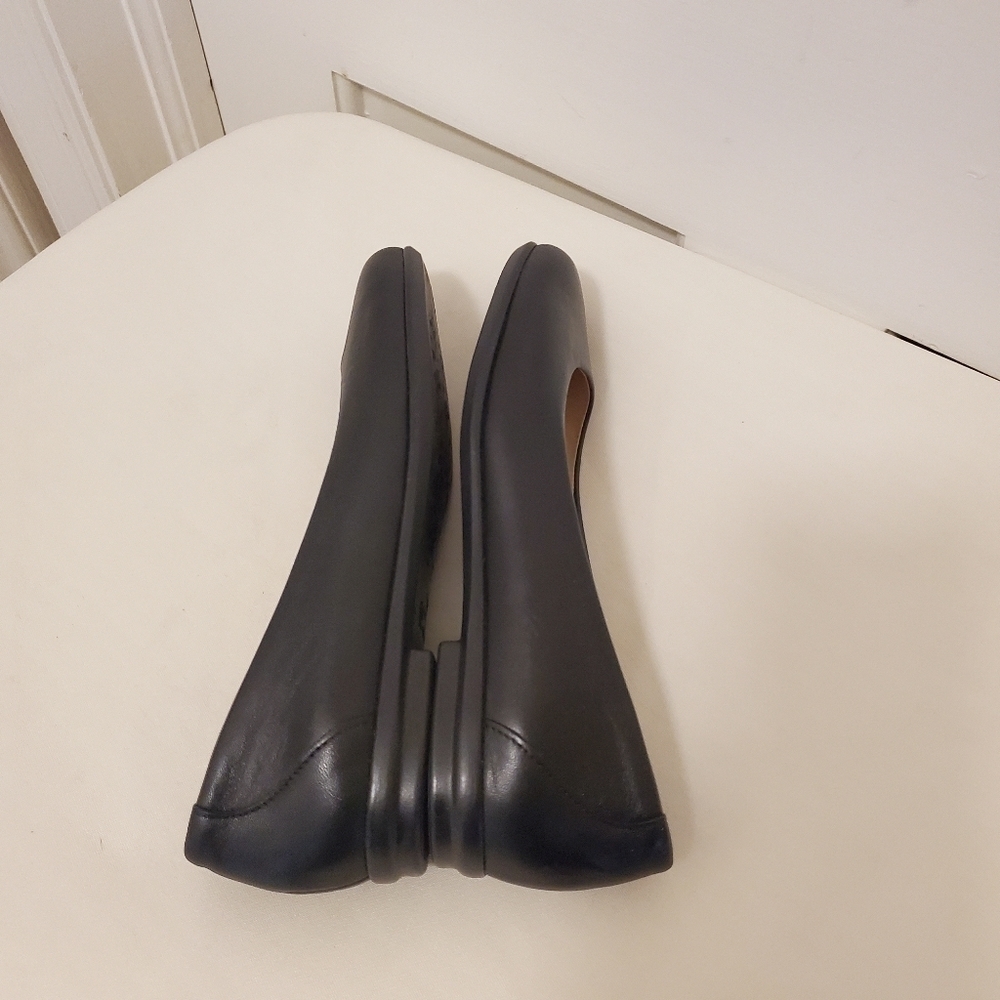 SAS Scenic Leather Ballet Style Black Flats Size 8, classic, Business Casual - Picture 6 of 14